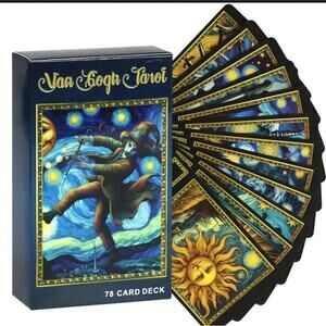Van Gogh Tarot 78 Cards Brand New Sealed Art Excellent NIB New Spiritual Wican
